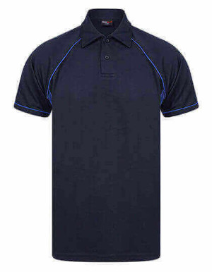 FH370 Mens Piped Performance Polo - Reklamnepredmety
