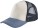 5 Panel Trucker Kappe - ps-254451-sol-s-blink-off-white-denim-french-navy-front-web - variant 
