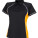 FH371 Ladies Piped Performance Polo - FH371-Black-Amber-White - variant Ls 1000062969