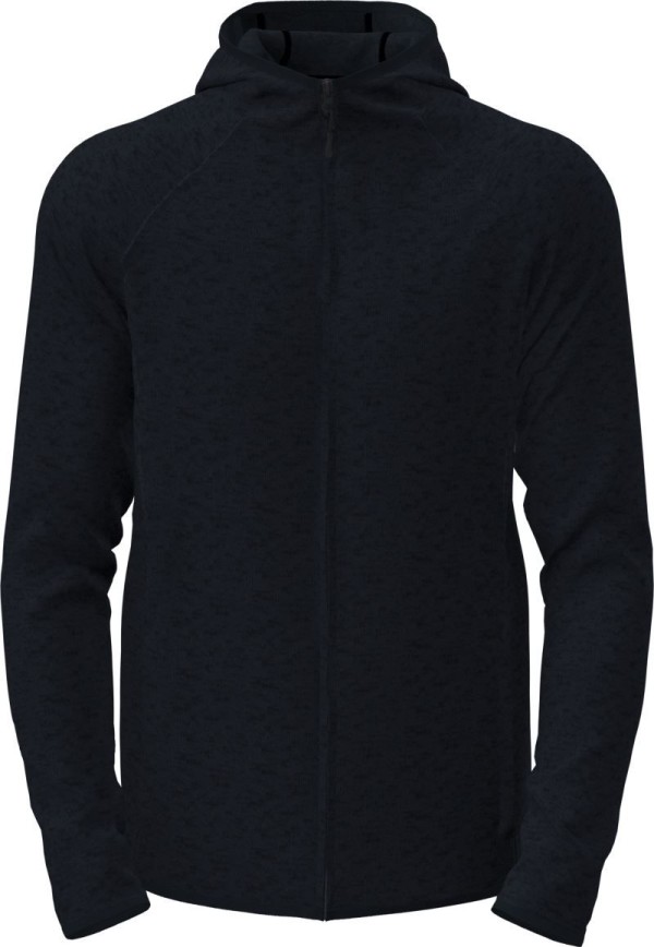 Herren Kapuzen Strickfleece Jacke Lux Knit Fleece Jacket Men