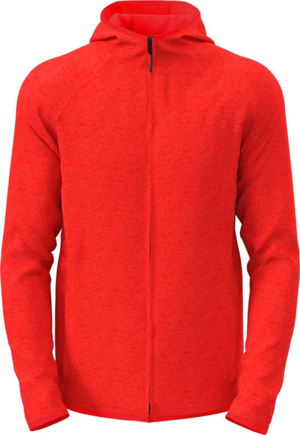 Herren Kapuzen Strickfleece Jacke Lux Knit Fleece Jacket Men