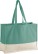 EarthAware® Bio-Baumwoll Shopper W 858 - ps-500858-westford-mill-w-858-natural-sage-green-front-web - variant 
