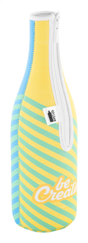 VinoPrint RPET Weinflaschen-Kühltasche - Reklamnepredmety