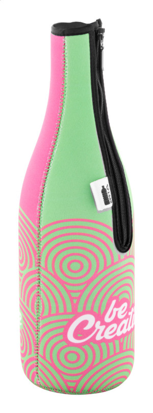 VinoPrint RPET Weinflaschen-Kühltasche - Reklamnepredmety