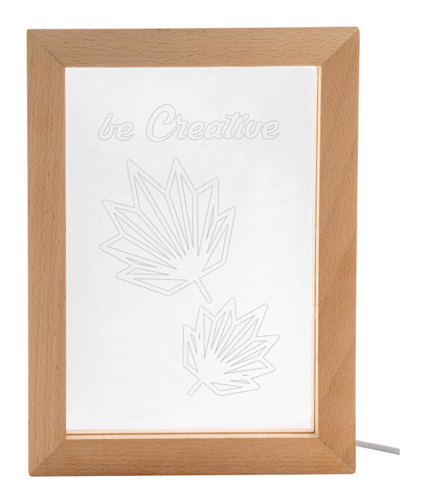 Woodiframe LED-Lichttrophäe