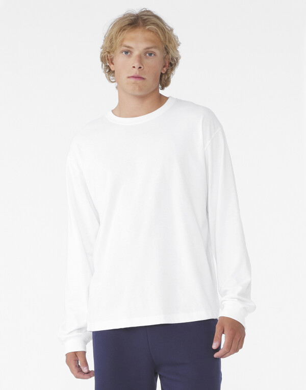 Unisex Heavy Boxy Long Sleeve Tee