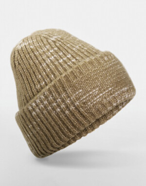 Grob gestrickte Patch-Beanie - Reklamnepredmety