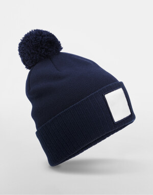 Appliqué Patch Pom Beanie - Reklamnepredmety