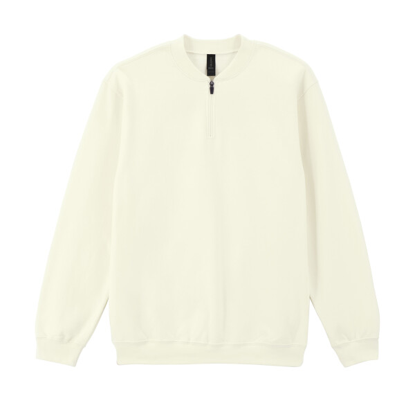 Softstyle Mittelschweres Fleece-Sweatshirt für Erwachsene mit 1/4-Reißverschluss