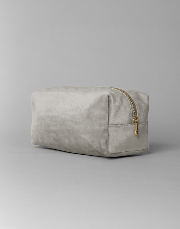 Kulturbeutel/Accessoire-Etui aus Samt