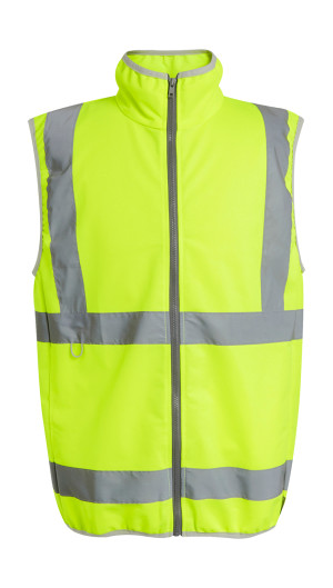 Pro Hi-Vis Weste mit durchgehendem Reißverschluss - Reklamnepredmety