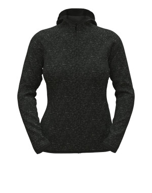 Lux Strickfleecejacke mit Kapuze für Damen - Reklamnepredmety