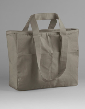 Tragetasche mit Cargo-Tasche und doppeltem Griff - Reklamnepredmety