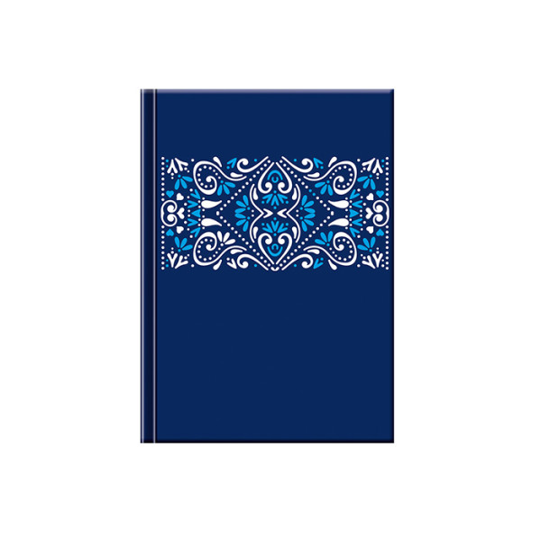 NOTES Mini FOLK ORNAMENT blau