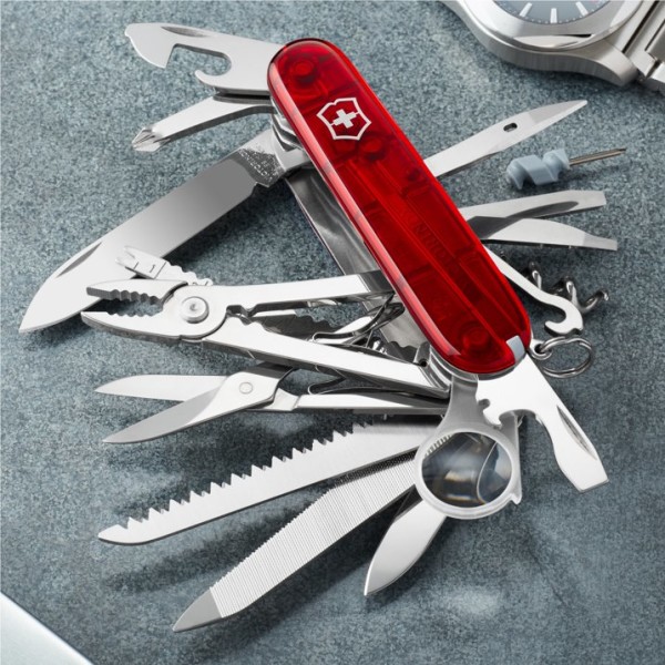 Taschenmesser Victorinox SWISSCHAMP transparent