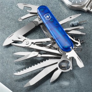Taschenmesser Victorinox SWISSCHAMP transparent - Reklamnepredmety