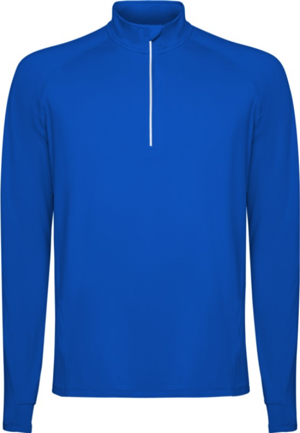 Langarm-Sweatshirt mit halbem Reißverschluss für Herren Estambul