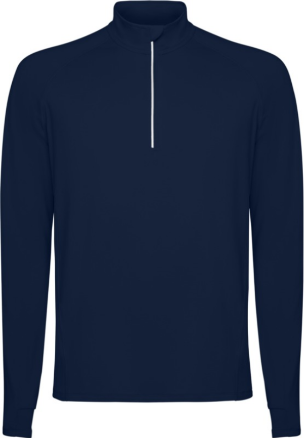 Langarm-Sweatshirt mit halbem Reißverschluss für Herren Estambul
