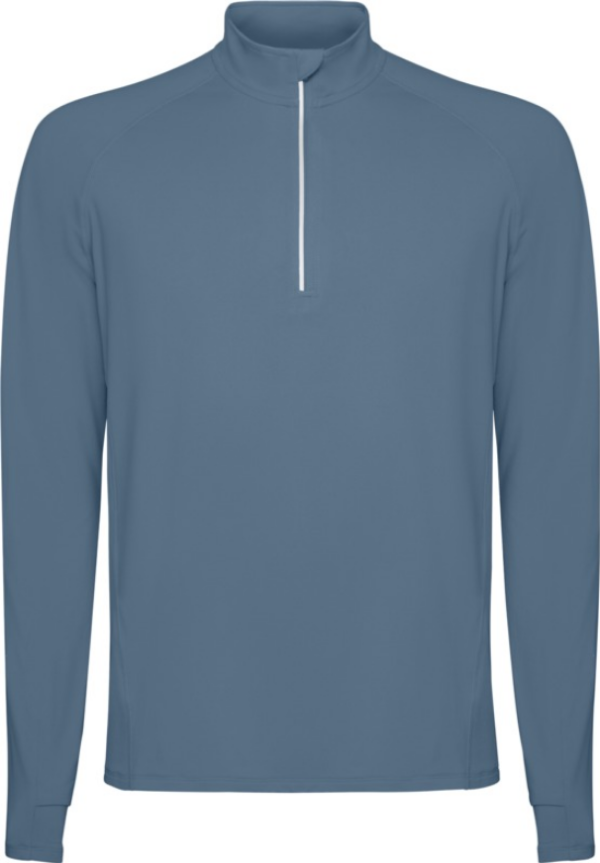 Langarm-Sweatshirt mit halbem Reißverschluss für Herren Estambul