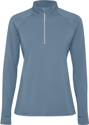 Langärmliges Sweatshirt mit halbem Reißverschluss für Damen Estambul - Reklamnepredmety