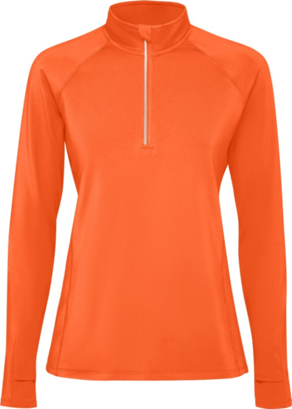 Langärmliges Sweatshirt mit halbem Reißverschluss für Damen Estambul
