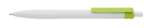 WEISSER Kugelschreiber aus Kunststoff - Reklamnepredmety