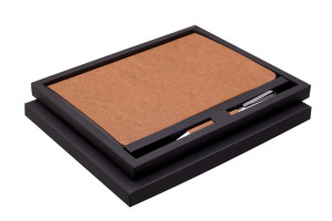 CASTEL Notizbuch mit Stift in Box - Reklamnepredmety