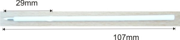 Mine X20, 107mm weiß - 0,7mm