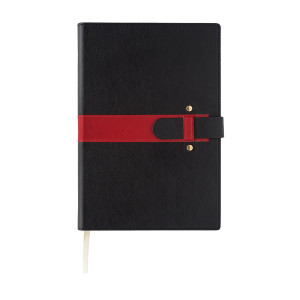 LORENZO kariertes Notizbuch - Reklamnepredmety