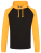 JH009 Baseball Hoodie - JH009_Jet-Black_Gold - variant Ls 1000225701