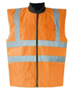 KX803 Hi-Viz Reversible Bodywarmer EN ISO 20471 - Reklamnepredmety