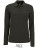L02083 Womens Long-Sleeve Piqué Polo Shirt Perfect - L02083_Charcoal-Melange - variant Ls 1000233049