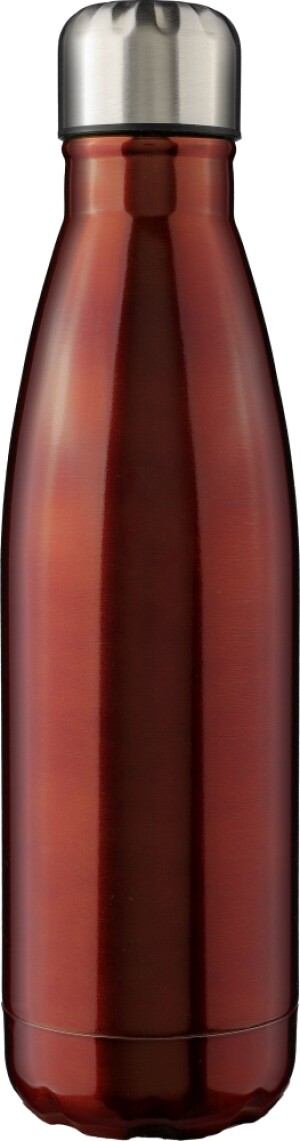 Recycled stainless steel single-walled flask 650 ml Cliff - Reklamnepredmety