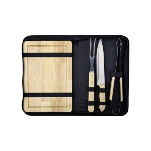Stainless steel barbecue set Kathleen - Reklamnepredmety