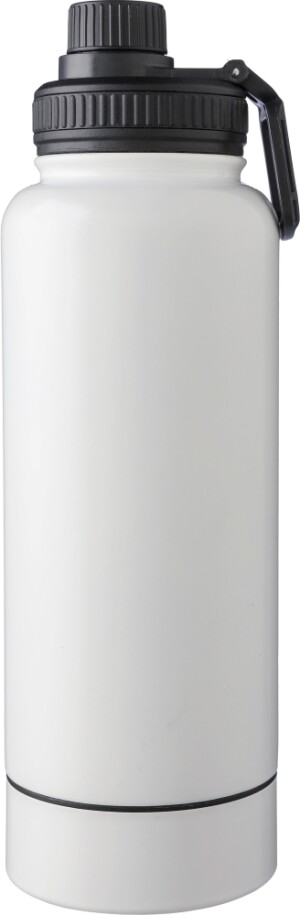 Stainless steel double-walled drinking bottle 1000 ml Nathaniel - Reklamnepredmety