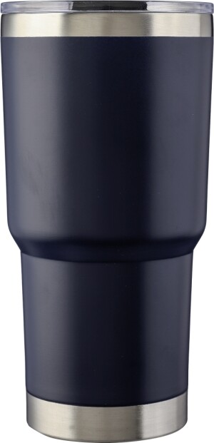 Stainless steel double-walled drinking mug 590 ml Arnold - Reklamnepredmety