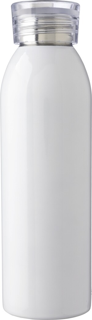 Stainless steel single-walled drinking bottle 650 ml Cindy - Reklamnepredmety