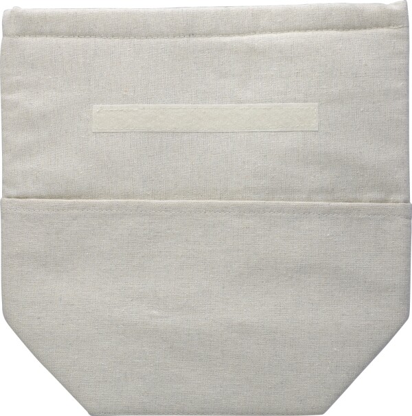 Recycled cotton (220 gsm) rolltop cooler bag Faith