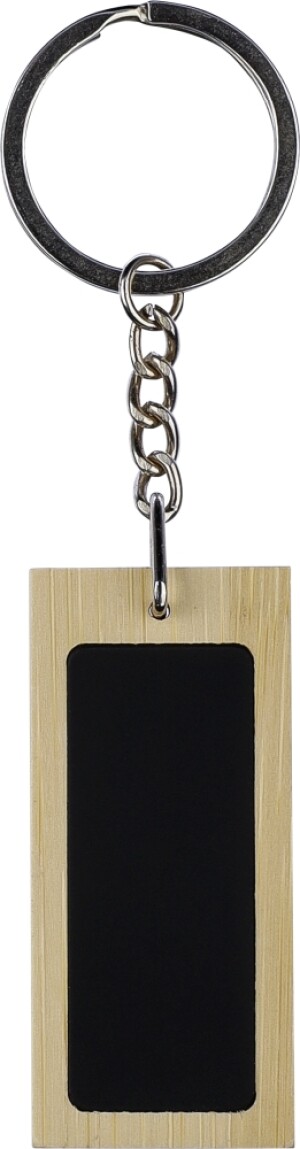 Bamboo keychain Geoffrey - Reklamnepredmety