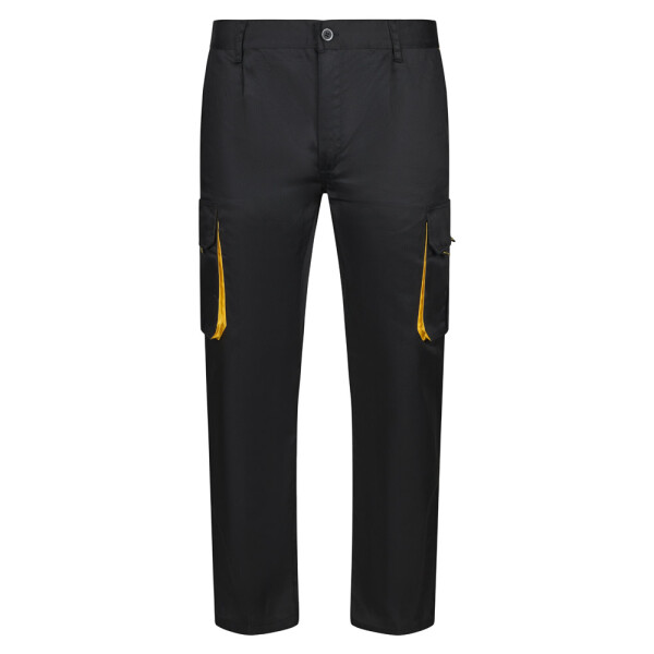 VL HYPNOS. Zweifarbige Twill-Hose mit mehreren Taschen (200 g/m²)