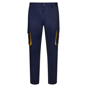 VL HYPNOS. Zweifarbige Twill-Hose mit mehreren Taschen (200 g/m²) - Reklamnepredmety