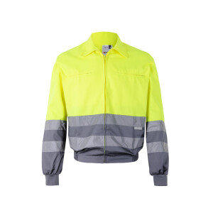 VL NEPTUNE LARGE. Zweifarbige Twill-Jacke (210g/m²) - Reklamnepredmety