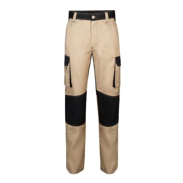 VL NJORD. Zweifarbige Twill-Hose mit mehreren Taschen (240 g/m²)