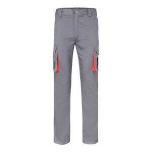 VL FIDES. Zweifarbige Stretch-Hose mit mehreren Taschen (240 g/m²) - Reklamnepredmety