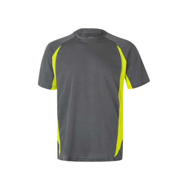 VL SLAYER. Zweifarbiges technisches T-Shirt mit Bird-Eye-Design (160 g/m²)