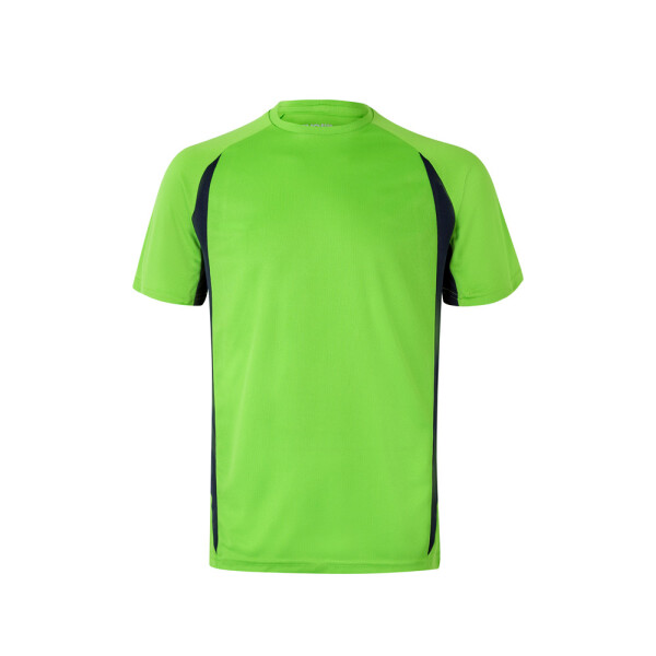 VL SLAYER. Zweifarbiges technisches T-Shirt mit Bird-Eye-Design (160 g/m²)