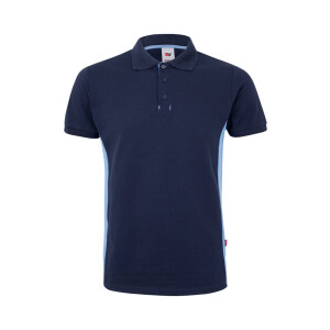 VL SUPAY. Zweifarbiges Piqué-Poloshirt (180 g/m²), kurzärmelig - Reklamnepredmety