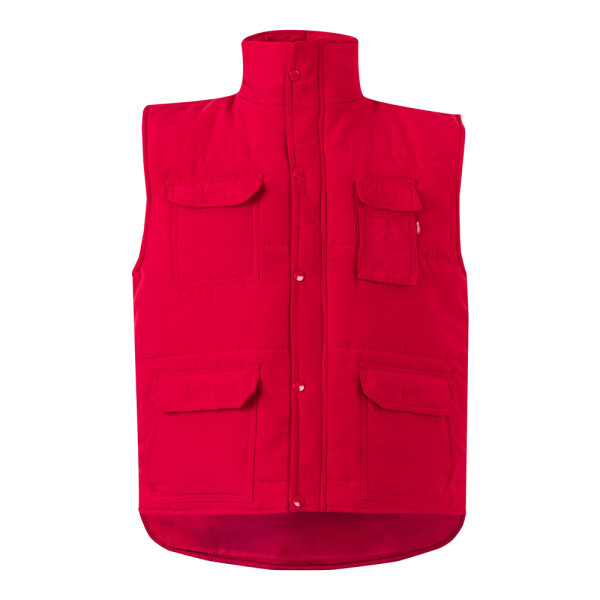 VL MEFITIS. Steppweste mit mehreren Taschen (220g/m²)