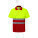 VL CUPID. Zweifarbiges Poloshirt im Bird-Eye-Design (160g/m²) mit kurzen Ärmeln, aus Polyester (100%) - 36063-205 - variant 
