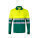 VL VULCAN. Zweifarbiges Poloshirt im Bird-Eye-Design (160g/m²) mit langen Ärmeln, aus Polyester (100%) - 36067-209 - variant 